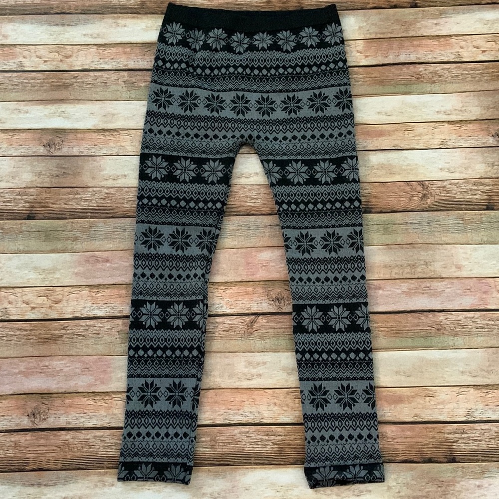 Soho Girls Snowflake Leggings